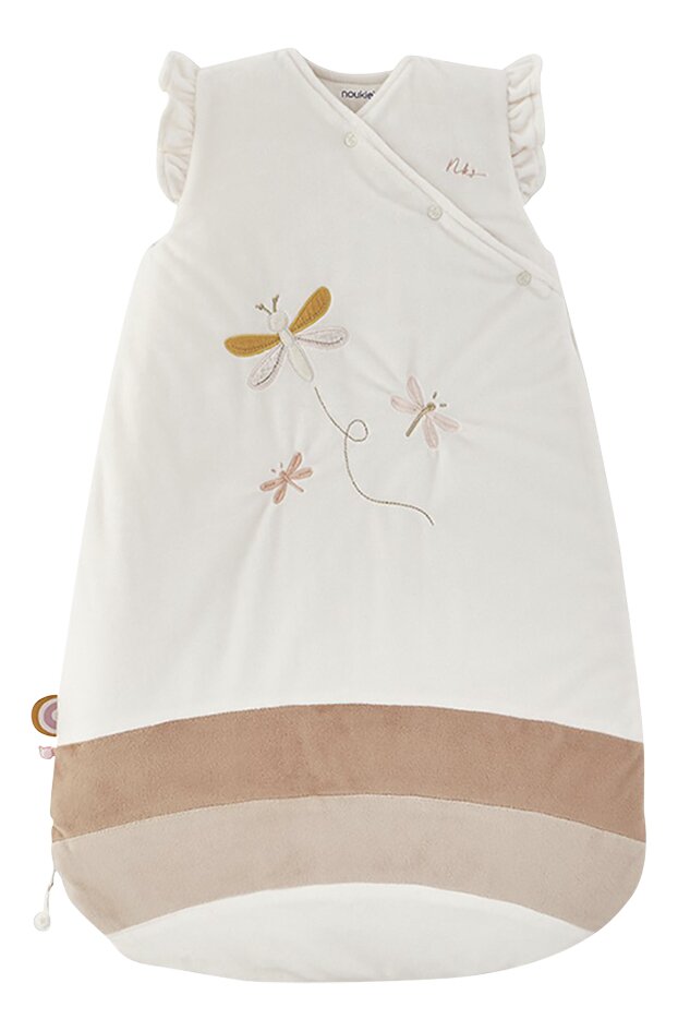 Noukie's Winterslaapzak Popsie, Gigi & Louli TOG 2,0-3,5 White 70 cm