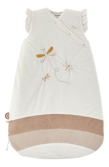 Noukie's Winterslaapzak Popsie, Gigi & Louli TOG 2,0-3,5 White 70 cm