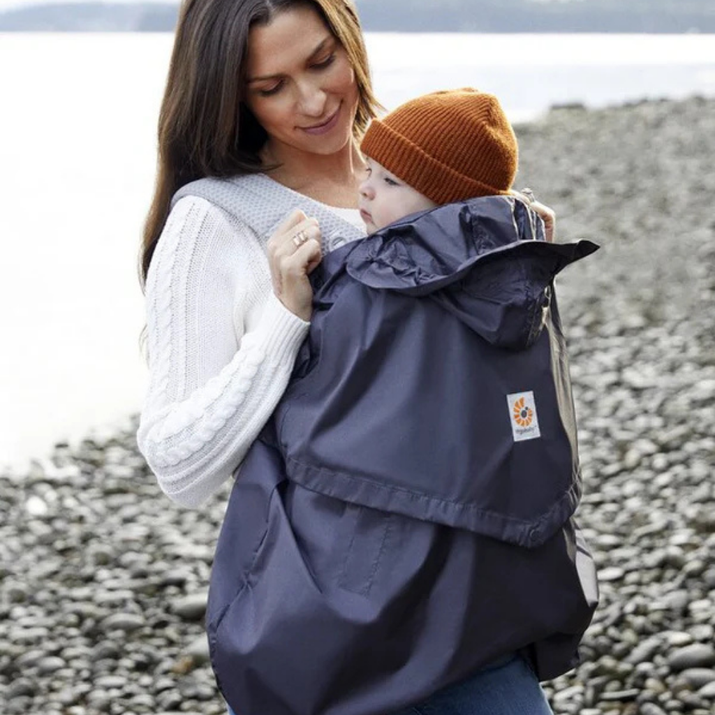 ERGObaby Regencape Rain & Wind Carrier Cover Charcoal
