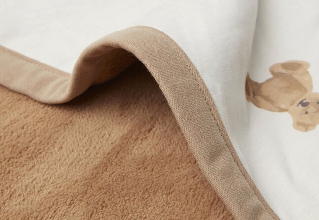 Jollein Couverture pour lit Teddy Bear