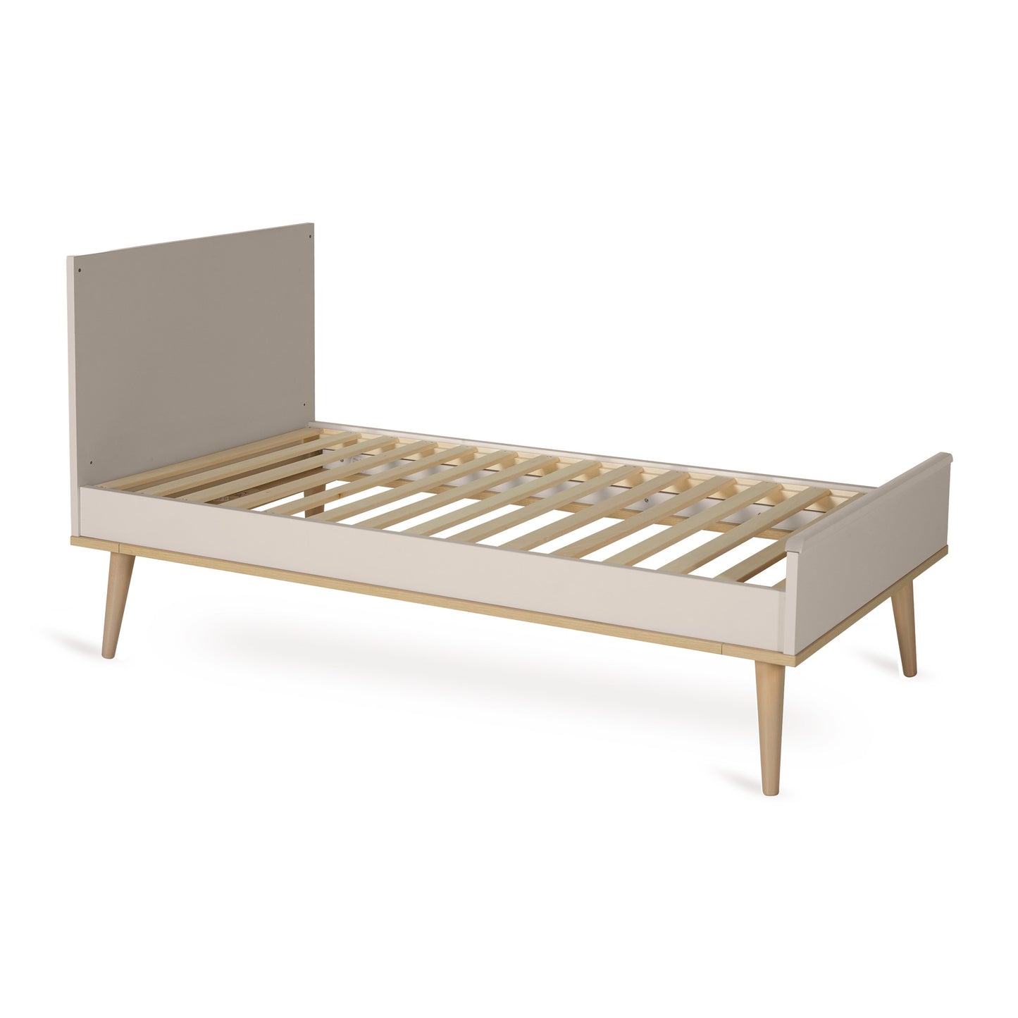 Quax 2-delige babykamer (meegroeibed L 140 x B 70 cm + commode) Flow Clay
