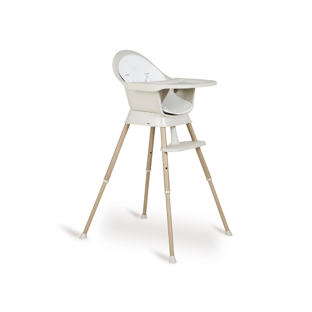 Quax Eetstoel evolutief Ultimo 3 Luxe Clay - Naturel