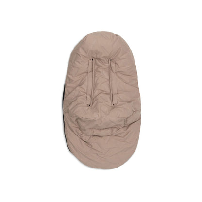 Jollein Voetenzak groep 0+ 3/5 punts gordel Embossed Milky Coffee