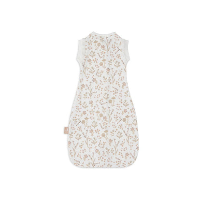 Jollein Sac de couchage d'été Bloomy TOG 0,5 White 60 cm