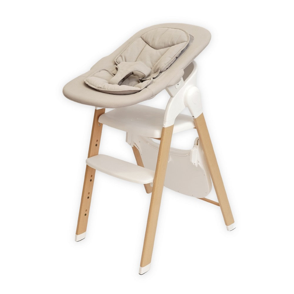 Bo Jungle Eetstoel evolutief Grow With Me Pure White