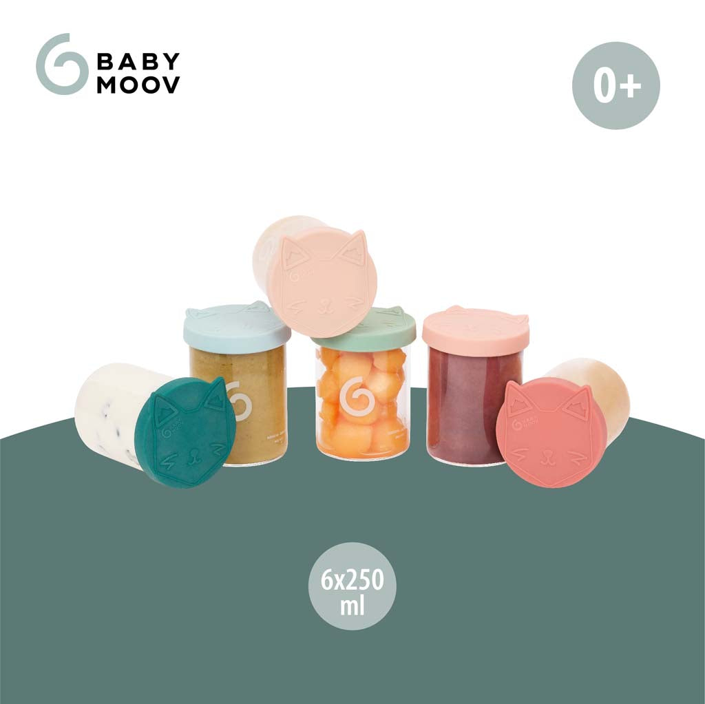 Babymoov Bewaarpotje Isy Bowls - 6 stuks