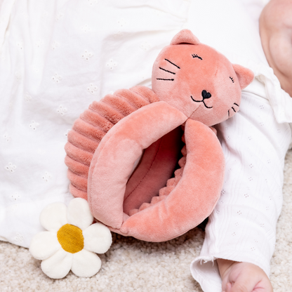 Trixie Baby Grijpbal Mrs. Cat roze