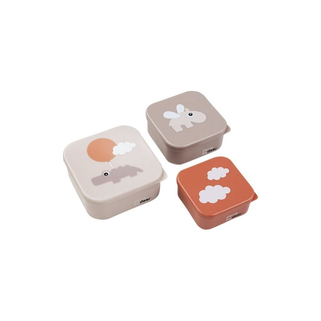 Done by Deer Snackdoosje Happy Clouds Powder - 3 stuks