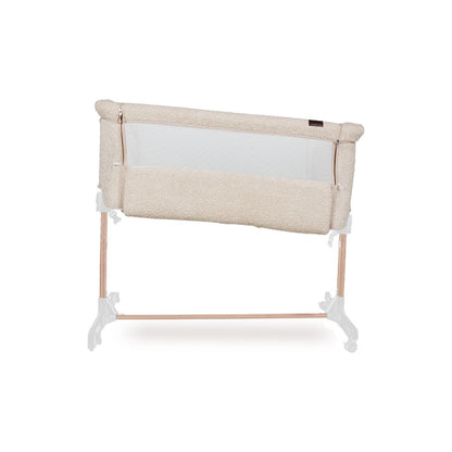 Quax Co-sleeper Side-by-Side Sheep hout  incl matras 50x84cm afnb bekleding