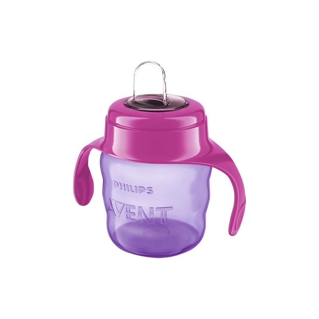 Philips AVENT Oefenbeker 200 ml roze/paars