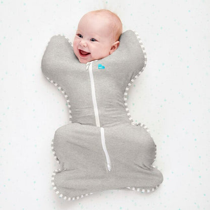 Love to Dream Inbakerzak / Slaapzak Swaddle Up Original TOG 1,0 Grey 70 cm