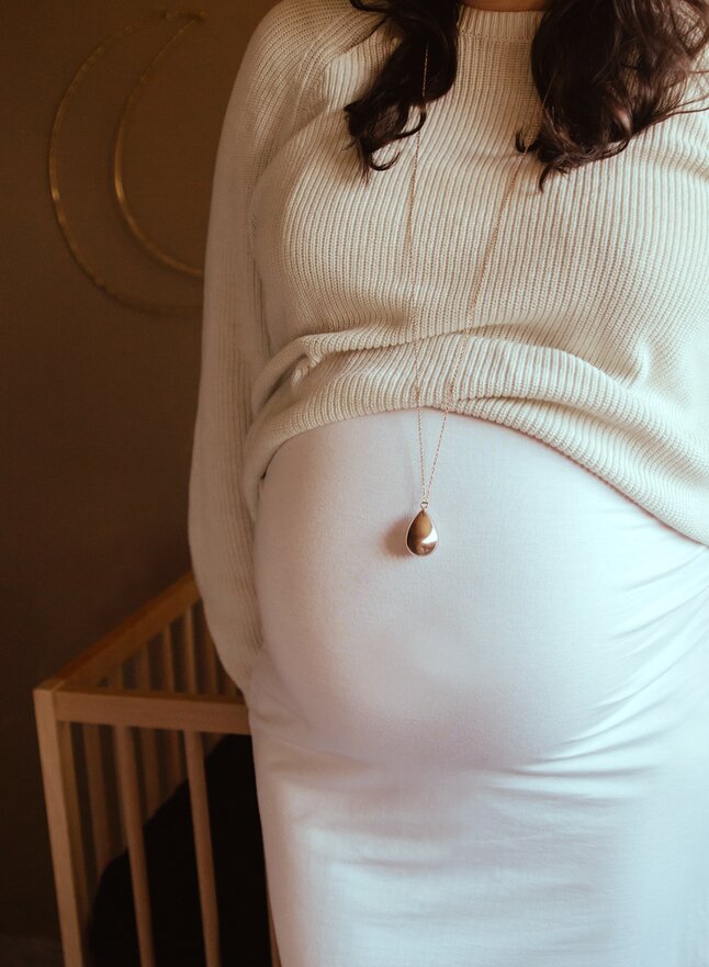 Proud Mama Collier Fine Stilla rose
