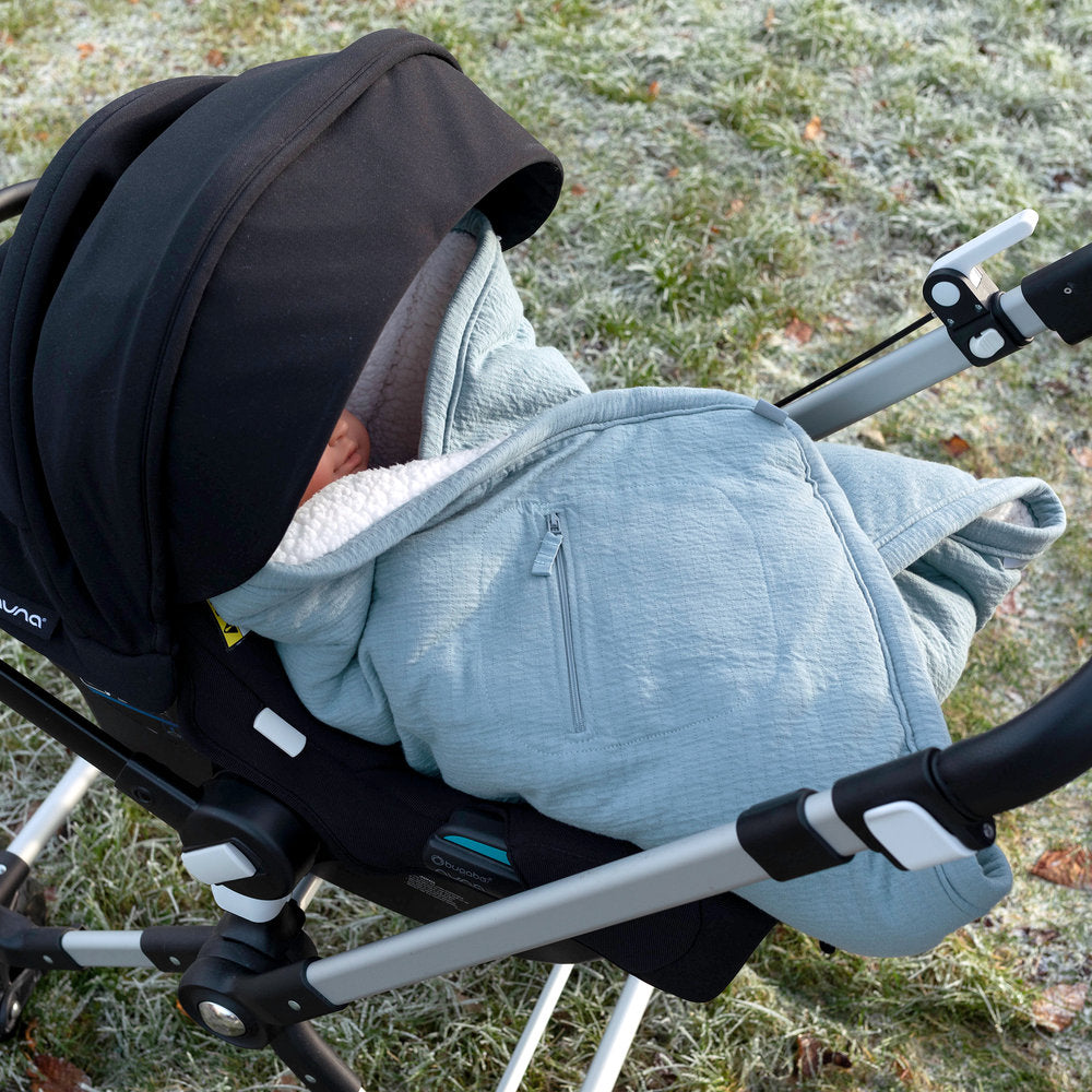 Bemini Wikkelcape Biside universeel Winter blauw