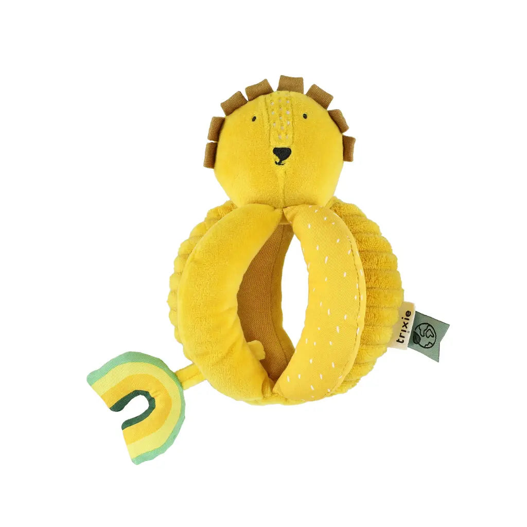 Trixie Baby Grijpbal Mr. Lion geel