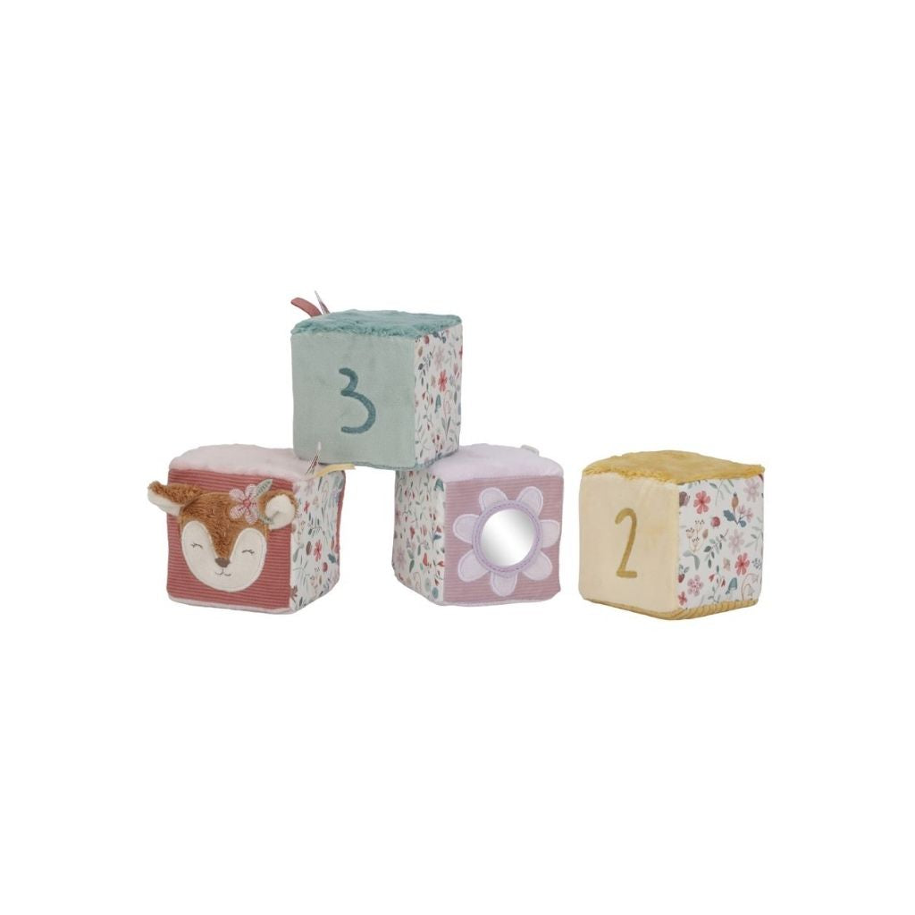 Little Dutch Zachte blokkenset Fairy Garden - 4 stuks