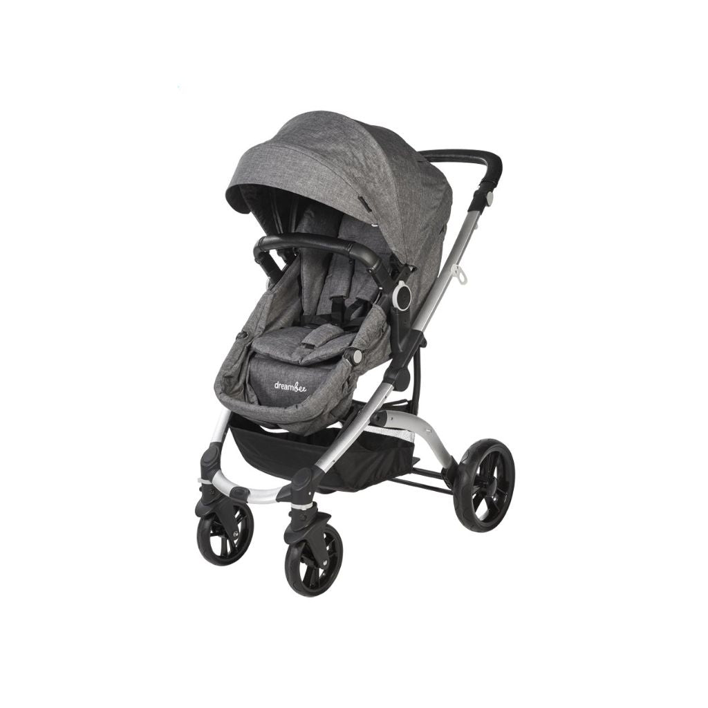 Dreambee 2-in-1 Kinderwagen Essentials Smokey Grey