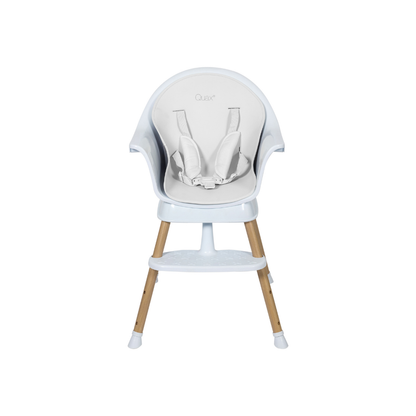 Quax Eetstoel evolutief Ultimo 3 Luxe White-Natural
