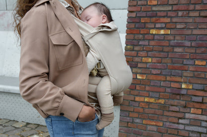 ByKay Porte-bébé ventral Tiny Click Carrier Latte