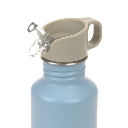 Lässig Gourde en acier inoxydable Pattern Party bleu/vert 500 ml