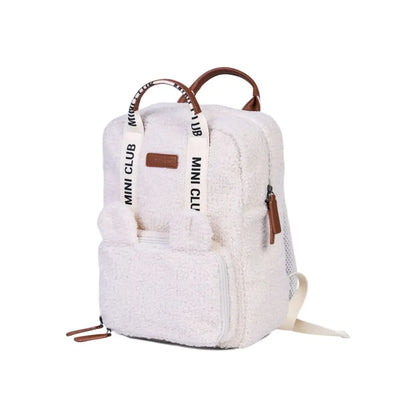 Childhome rugzak Mini Club Teddy Ecru