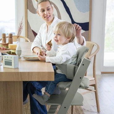 Stokke® Chaise haute Tripp Trapp® + Baby Set² Glacier Green