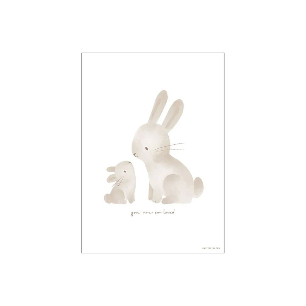 Little Dutch Poster Baby Bunny