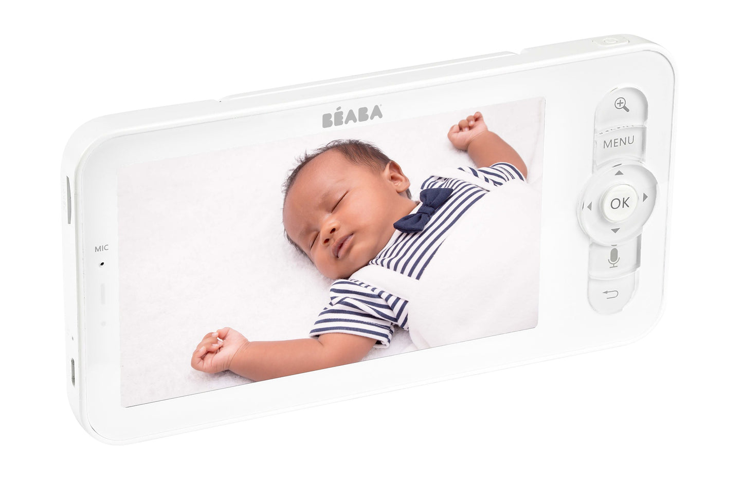 Béaba Babyphone avec caméra Zen Night Light blanc