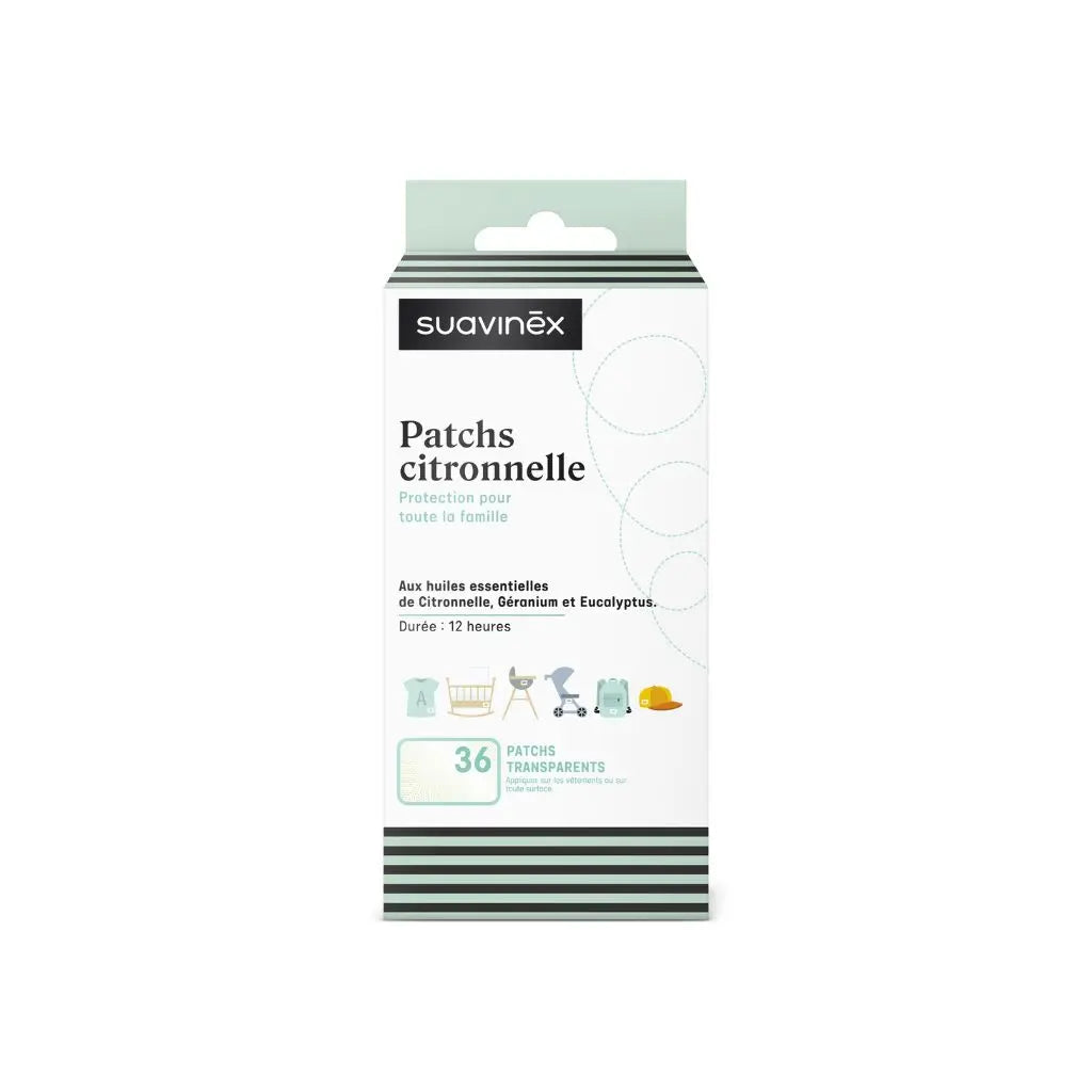 Suavinex Anti-muggen Citronella Pleisters - 36 stuks