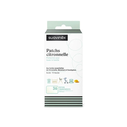 Suavinex Anti-muggen Citronella Pleisters - 36 stuks
