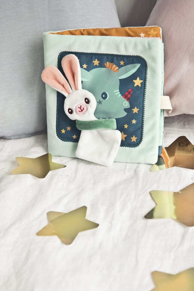 Lilliputiens Livre en tissu Joe