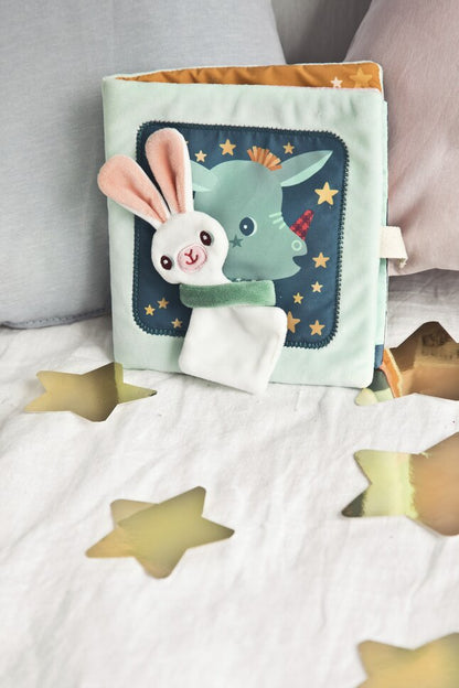 Lilliputiens Livre en tissu Joe