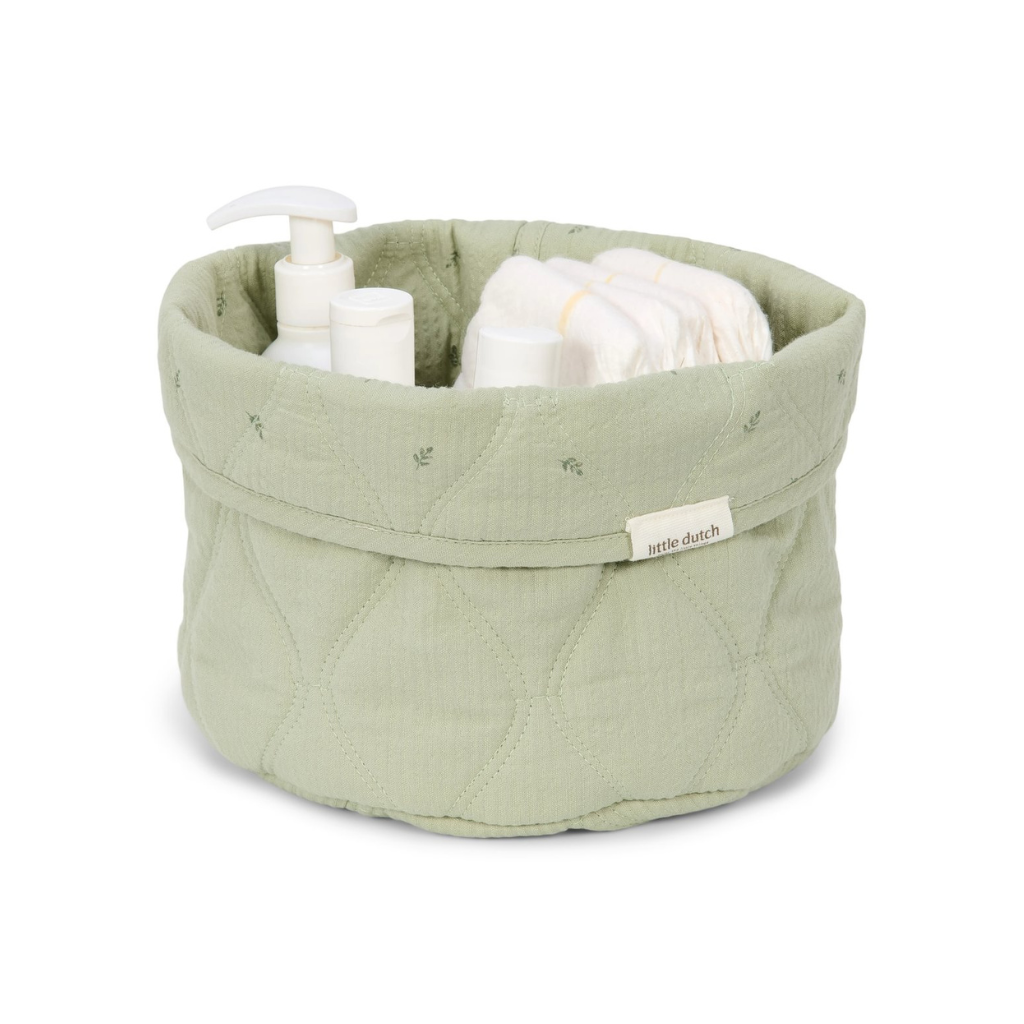 Little Dutch Opbergmand klein Pure Sage