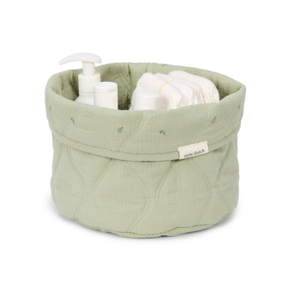 Little Dutch Opbergmand klein Pure Sage