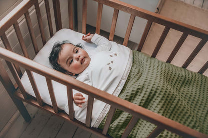 Koeka Deken voor wieg of park Oslo Moss teddy