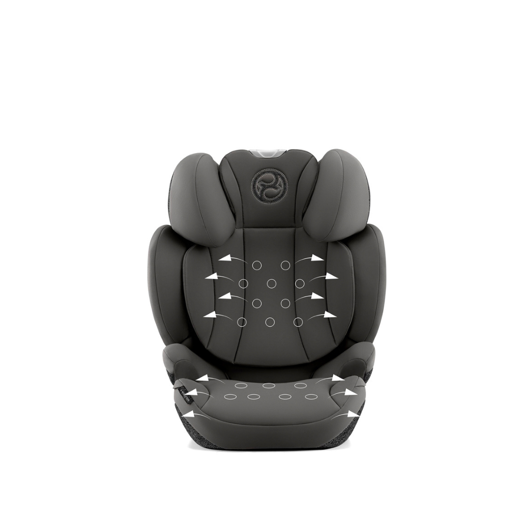 Cybex Siège-auto Solution T I-Fix Groupe 2/3 i-Size Mirage Grey