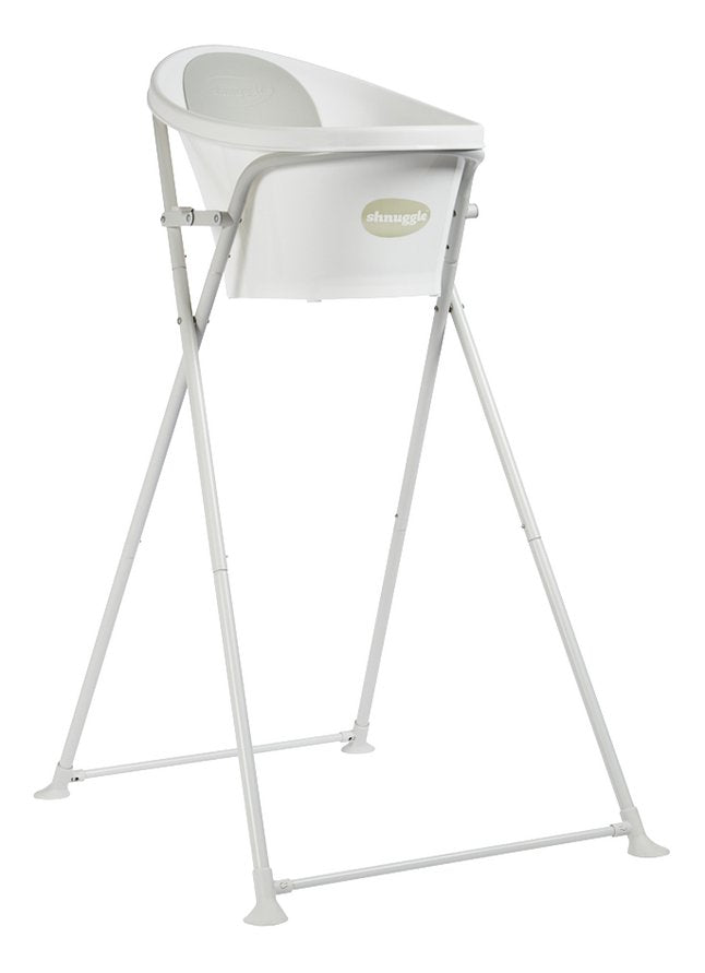 Shnuggle Support pour baignoire blanc