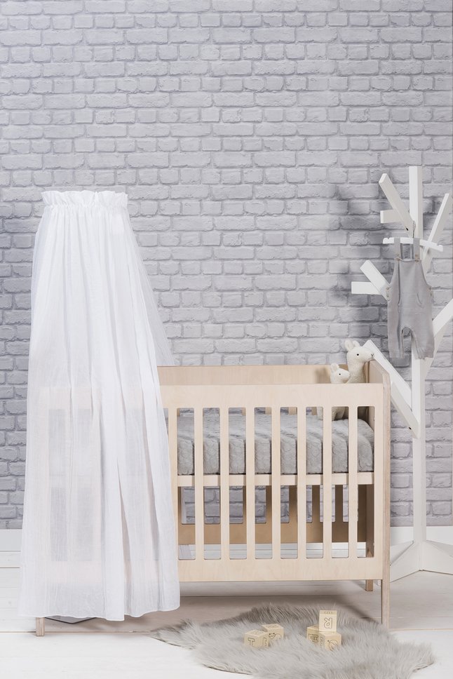 Jollein Ciel de lit Vintage white 155 cm