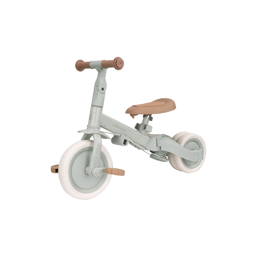 Little Dutch Kinderfiets 4-in-1 Grean Leaf
