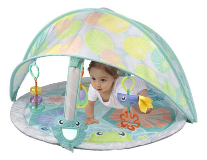 Playgro Speeltapijt Zen Garden Light Up Cry Sensor Canopy Play Gym