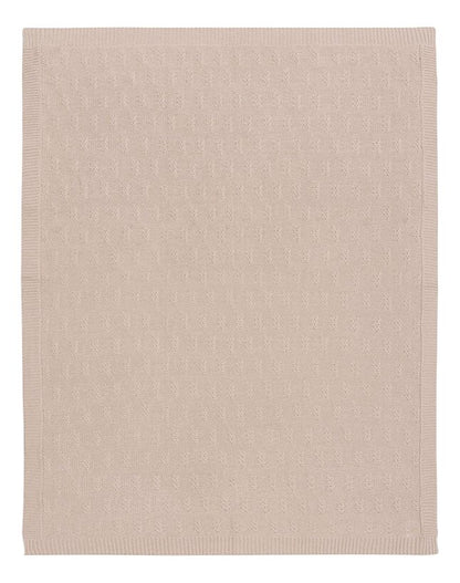 Jollein Couverture pour berceau ou parc Grain Knit Wildrose