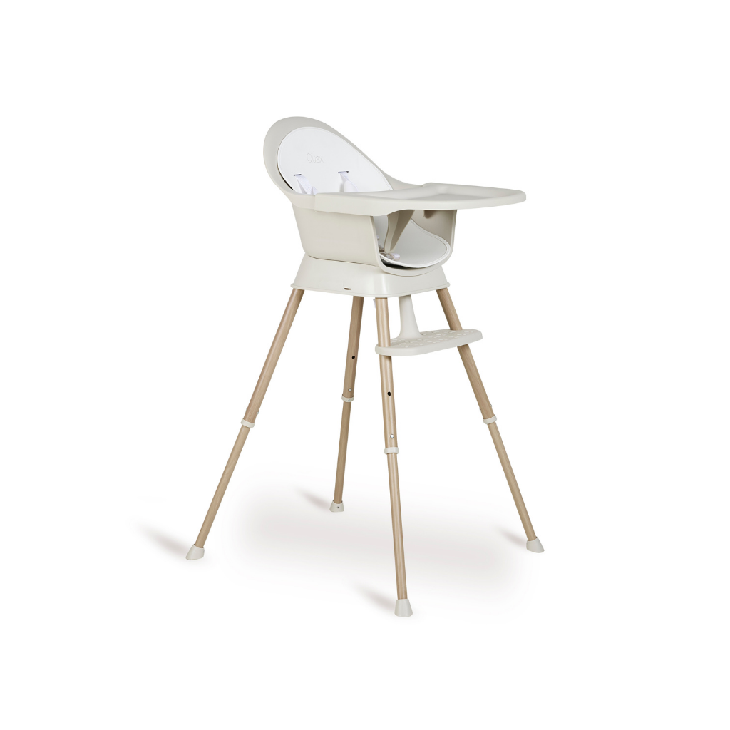 Quax Eetstoel evolutief Ultimo 3 Luxe Clay - Naturel