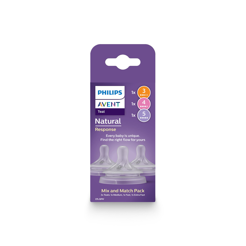Philips AVENT Speen Natural 3.0 Multi Size pack - 3 stuks