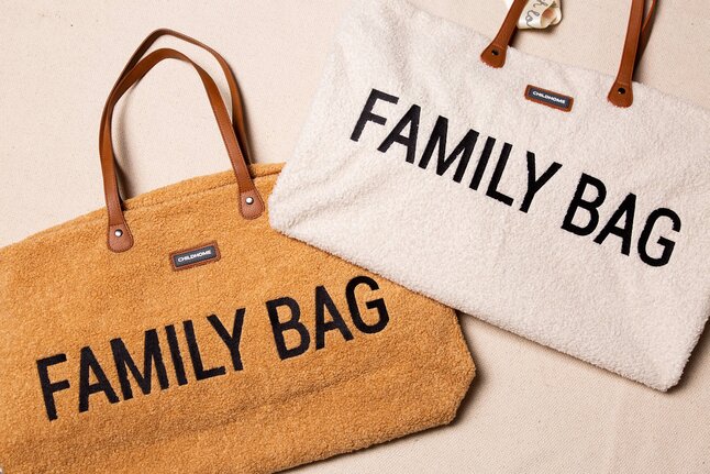 Childhome Sac à langer Family Bag teddy brun