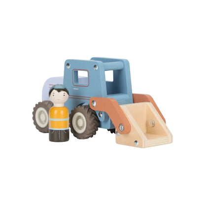 Little Dutch Houten Graafmachine