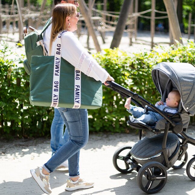 Childhome Verzorgingstas Family Bag groen
