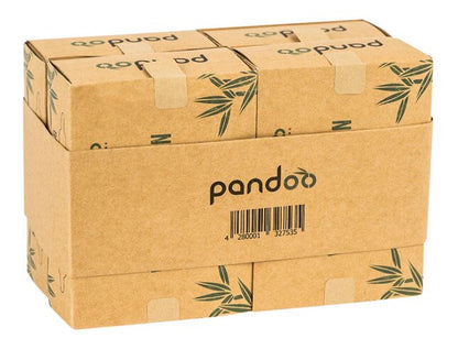 Pandoo Cotons-tiges avec embout sécurisé bambou