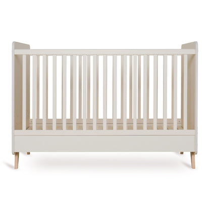 Quax Chambre de bébé 3 pièces (lit + commode avec rallonge + armoire 2 portes) Loft Clay 