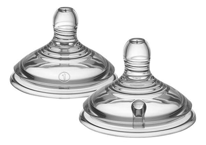 Tommee Tippee Speen Closer to Nature langzame melktoevoer - 2 stuks