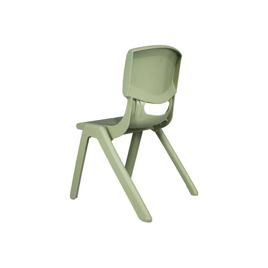 Chaise Haute En Plastique Vert Pastel