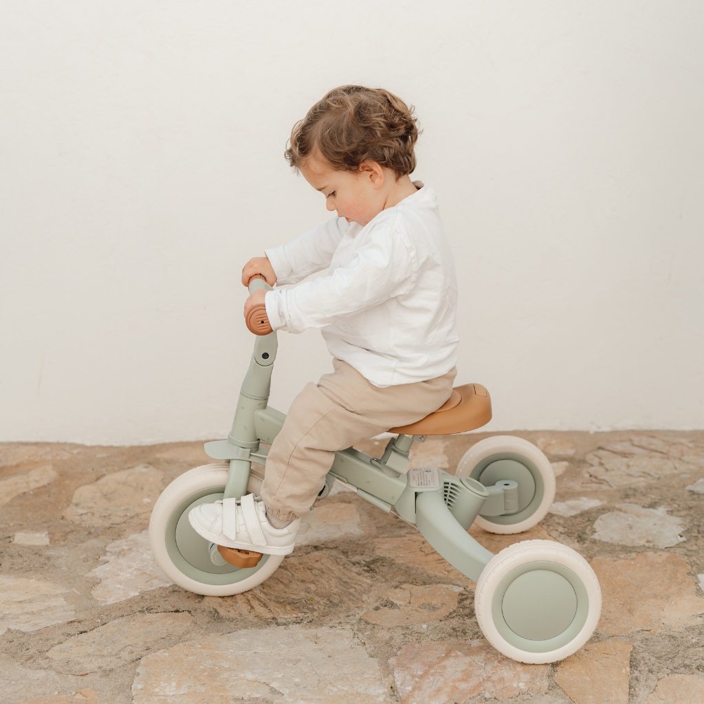 Little Dutch Kinderfiets 4-in-1 Grean Leaf